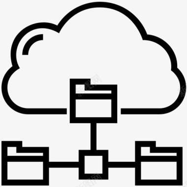 存储文件已连接文件夹文件夹共享链接文件夹图标图标