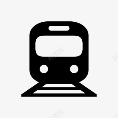 地铁标识牌火车地铁车站图标图标
