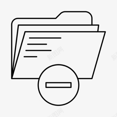 文档删除文件夹文档文件图标图标
