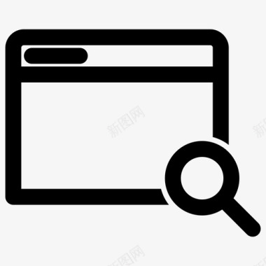 搜索web浏览器网页在线浏览器图标图标