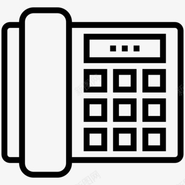 联系我们页面固定电话联系我们数字电话图标图标