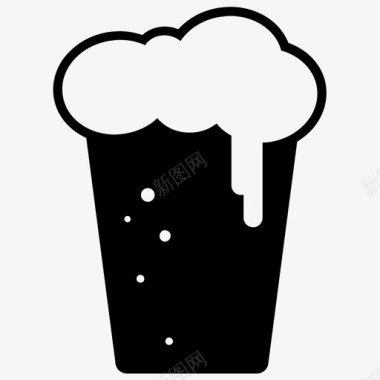 啤酒酒精冷饮图标图标