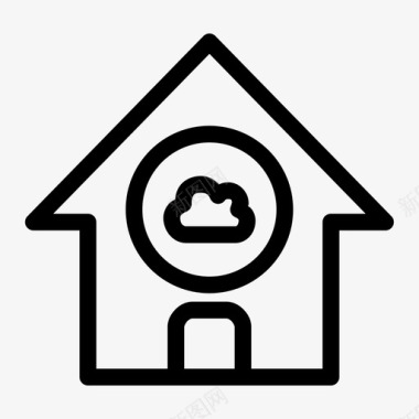 云之家信息技术图标图标