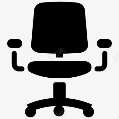 室内椅子商务主管图标图标