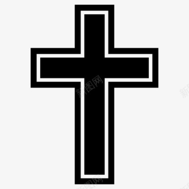 十字架圣经基督教图标图标