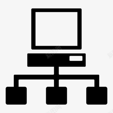 服务器网络数据库主机图标图标