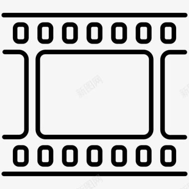 相框底片相框电影图标图标