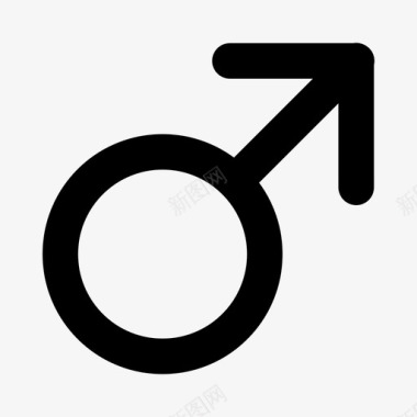 男性符号男性标志性别男性图标图标