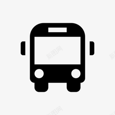 自行车链条公共汽车公共汽车站长途汽车图标图标