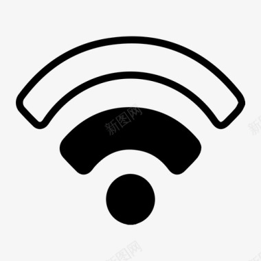 音量键低wifi互联网信号图标图标