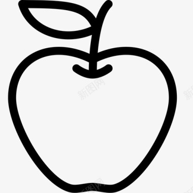 苹果吃食物图标图标