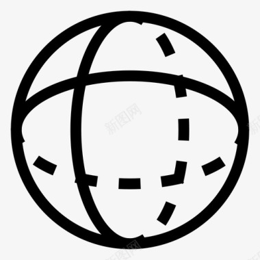 圆点球体3d图标图标