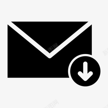 发送邮件电子邮件检查邮件信件图标图标