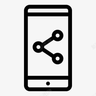 移动电话共享移动电话iphone图标图标