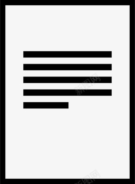 纸文件信图标图标