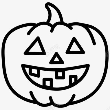 POP灯笼jackolanternjacko灯笼万圣节图标图标