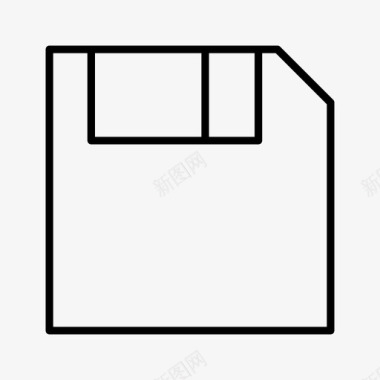 磁盘i磁盘精简磁盘驱动器软盘图标图标