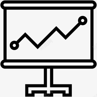 高考黑板图形演示散点图气泡图图标图标