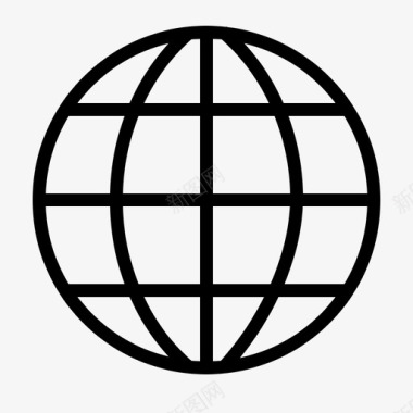 全球物流国际物流国际旅行图标图标