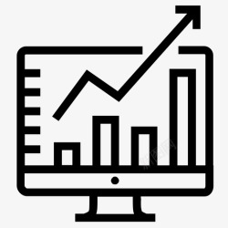 更高收益增加成功统计图标高清图片