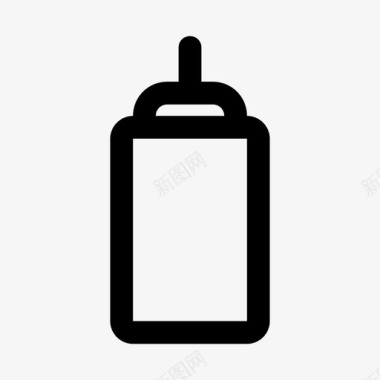 酱汁瓶食物番茄酱图标图标