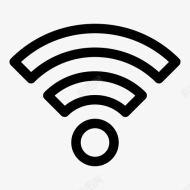 免费Freewifi免费wifi信号图标图标