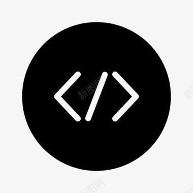 服务器软件开发编码数据图标图标