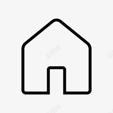 家房子住图标图标