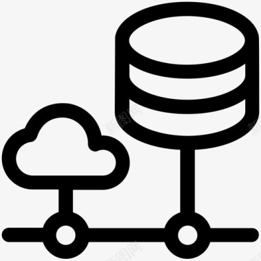 服务器服务器云云计算云网络图标图标