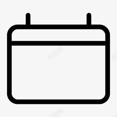 年表日历议程年表图标图标