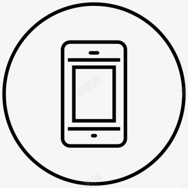 通信智能手机通信设备图标图标