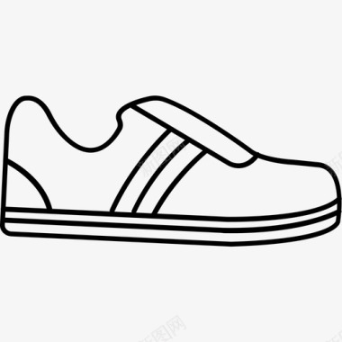 运动鞋休闲鞋跑步鞋图标图标