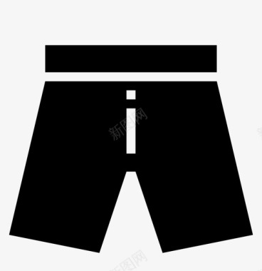 短裤拳击手男人图标图标