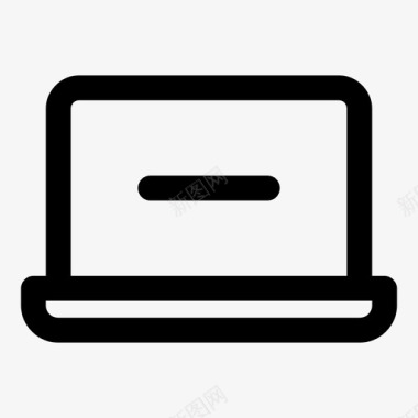 屏幕海报删除笔记本电脑删除macbook图标图标