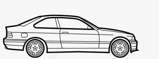 车标志bmwm3coupe第二代汽车旧款图标图标