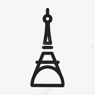 巴黎图标埃菲尔铁塔法国巴黎图标图标