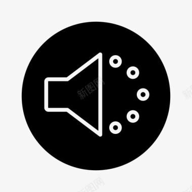 打开的礼盒音量控制音乐打开声音图标图标