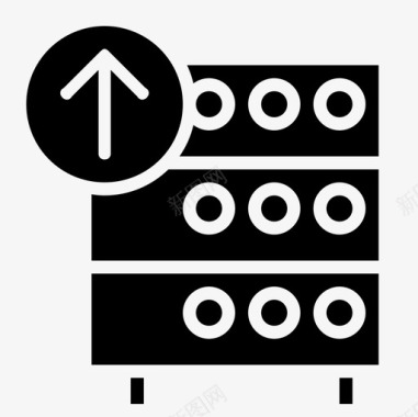 服务器数据库主机机架图标图标