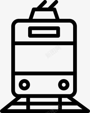 火车汽车交通工具图标图标