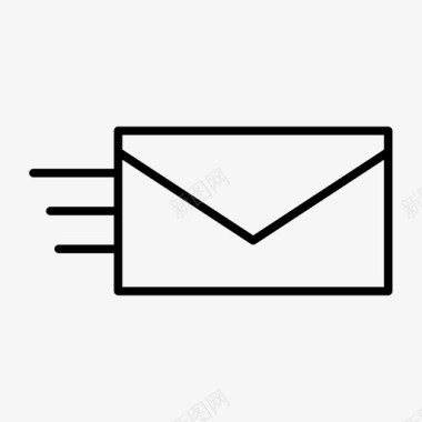 电子邮件发送电子邮件广告信件图标图标