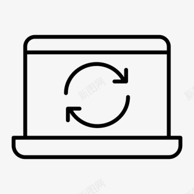 MACBOOK同步笔记本电脑设备笔记本电脑接口图标图标