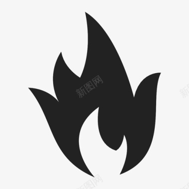 火焰圈素材火磷酸二铵开火图标图标