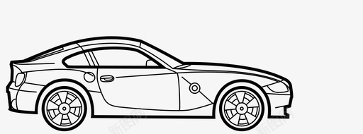 汽车手动挡宝马z4第一代汽车车轮图标图标