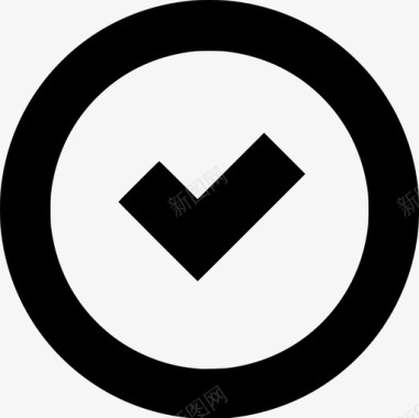 火焰圈素材复选框接受继续图标图标