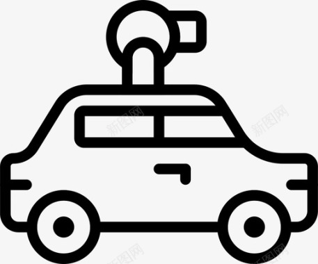 汽车轮廓地图汽车汽车交通工具图标图标