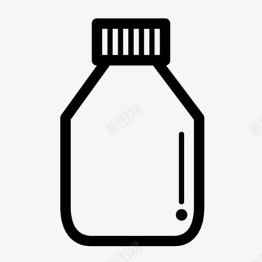 杜兰实验瓶容器杜兰瓶图标图标