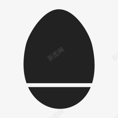 鸡蛋复活节复活节彩蛋图标图标