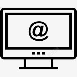 电视操作系统显示器桌面显示屏图标高清图片
