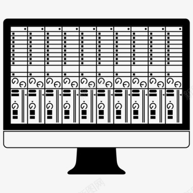 贺卡制作音乐编辑abletonlivedj设备图标图标