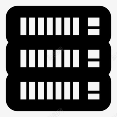 服务器服务器数据中心机架图标图标